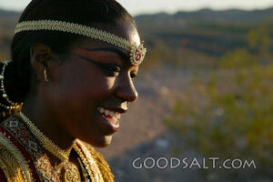 African Woman in Headdress