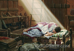 An Angel Appears to Joseph