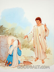 Angel Tells Mary She Is to Have a Son