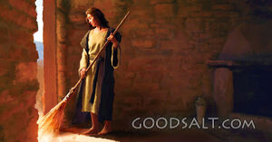 Annunciation: Mary Keeps House