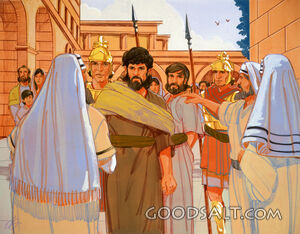 Arrested in the Temple