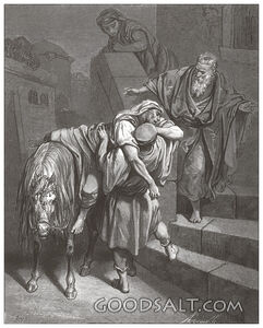 Arrival of the Good Samaritan at the Inn