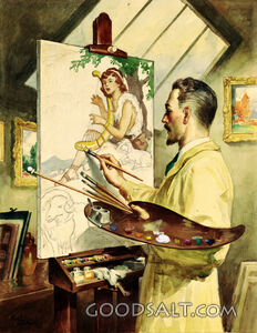 Artist at Easel