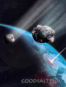 Asteroids Shower the Earth