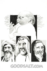 Baby Jesus and the Three Wise Men