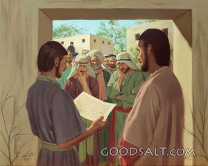 Baruch Reads God's Message