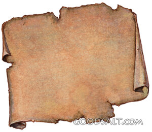 A piece of cloth or paper.