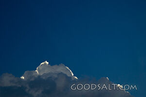 Blue Sky With White Clouds