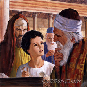 Boy Jesus With the Doctors