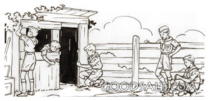 Boy Scouts Building/Making Repairs