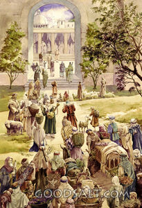 Bringing Gifts to Temple