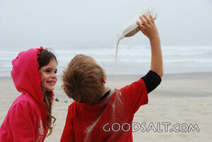 Children Playing With Sand