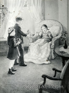 Children Visiting Sick Child