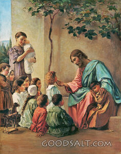 Christ Blessing the Children