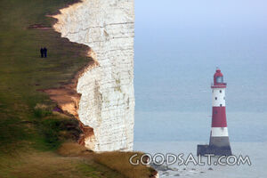 Cliffs and Lighthouse