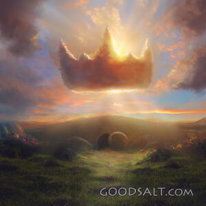 Crown above the empty tomb
