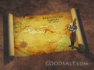 Daniel 2: Babylon Map