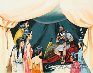 Daniel Plays His Lyre