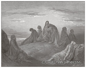Daughters of Israel Lamenting the Daughter of Jephthah