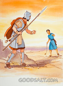David and Goliath