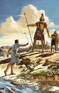 David and Goliath