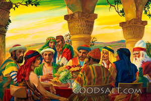 David and His Brothers - Eating With Samuel