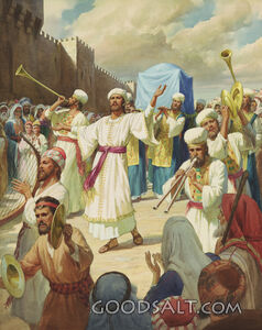 David Bringing Ark to Jerusalem