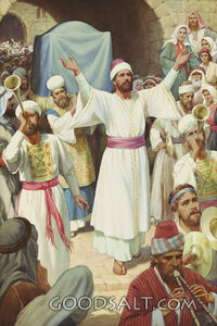 David Brings the Ark to Jerusalem