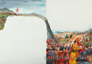 David Confronts Saul