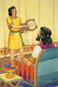 David Helped King Saul