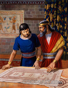 David Plans the Temple