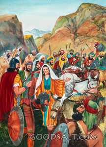 David Receives Food From Abigail