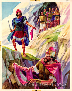 David Spares Saul's Life