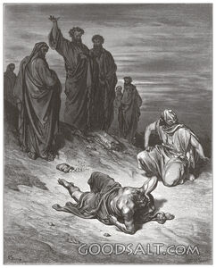 Death of Ananias