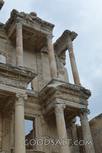 Detail of Celsus Library, Ephesus