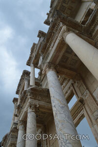 Detail of Celsus Library, Ephesus