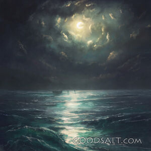 Digital Painting of Sea