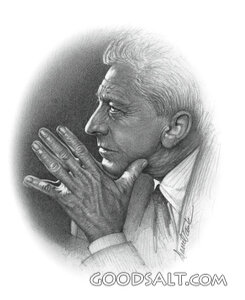 Elder Man Contemplating