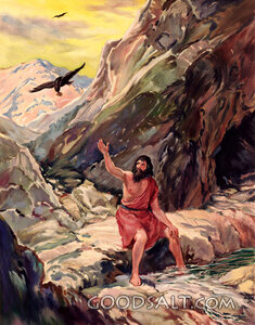 Elijah Fed by the Ravens