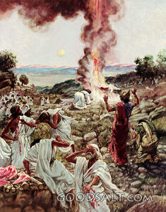 Elijah's Sacrifice at Mount Carmel