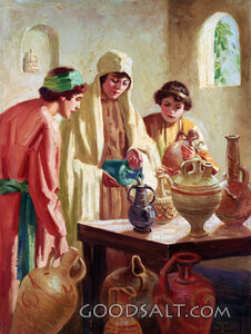 Elisha Helping a Woman