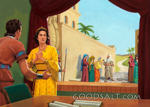 Esther Told About New Decree