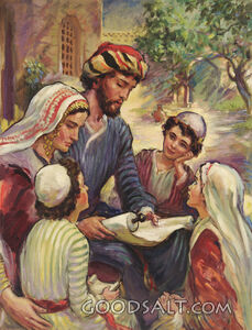 Family Reading Scroll