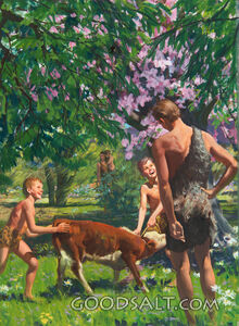 First Family in Garden of Eden