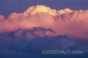 Fluffy Pink and Purple Clouds