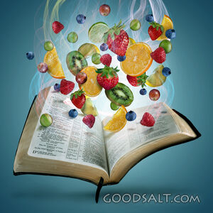Fruit and Bible