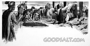 Gambling for His Garments