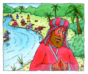 Gideon Chooses His Army