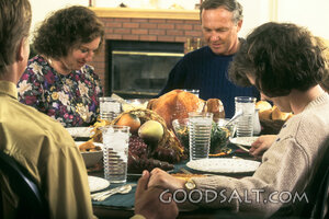 Giving Thanks at Dinner