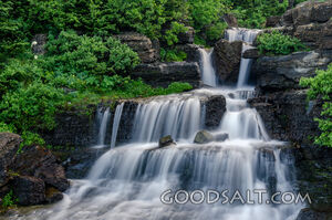 Glacier Waterfall